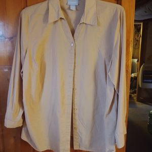 Golden shimmer blouse